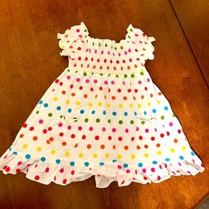 Polka Dot Faded Glory DRESS 12 Mos
